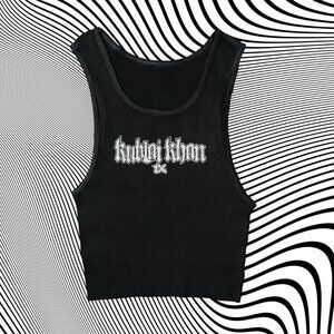 Kublai Khan Unisex Cropped Tank